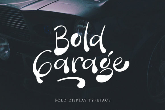 Bold Garage Font for Modern Web Design