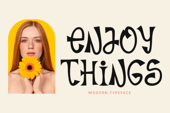 Bring Joy to Your Web Designs with Enjoy Things Font