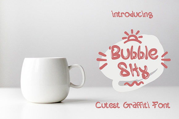 BubbleSky Font for Eye-Catching Digital Designs