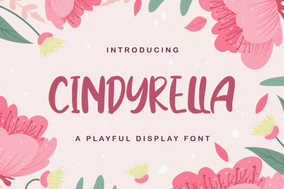 Cindyrella: A Versatile Display Font for Modern Editorial Design