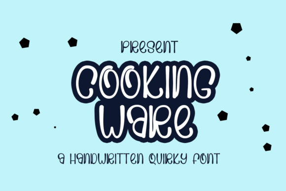 Cooking Ware Font Review: A Playful Display Typeface for Branding