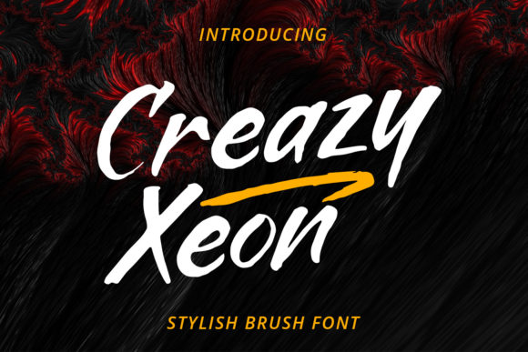 Crazy Xeon: A Stylish Display Font for Editorial Projects