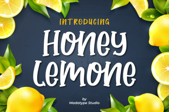 Honey Lemone: A Playful Font for Your Brand’s Visual Makeover