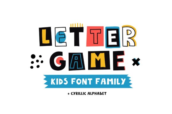 Letter Game: A Playful Font for Creative Projects