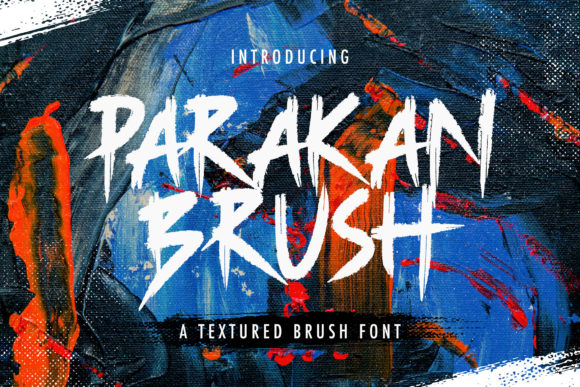 Parakan Brush: A Bold Display Font for Web Design