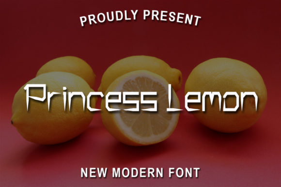Princess Lemon Font for Eye-Catching Brand Content