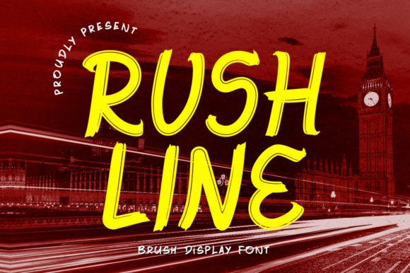 Rushline Font for Handmade Creations