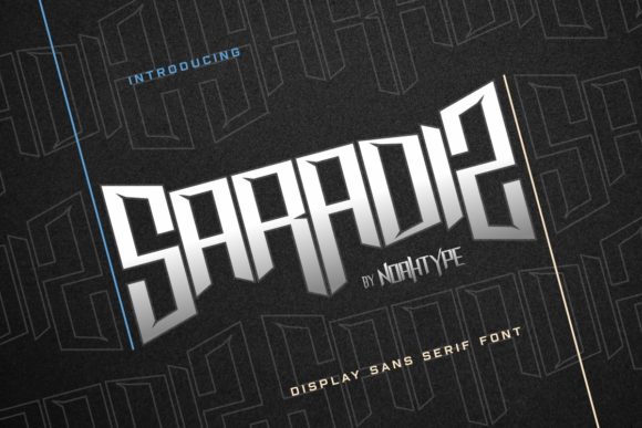 Saradiz: A Modern Sans Serif Font for Digital Projects