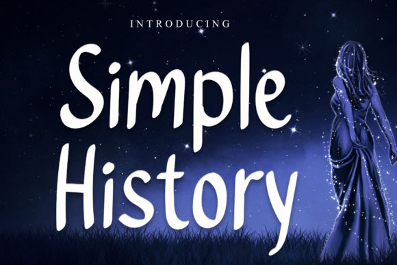 Simple History: A Friendly Display Font for Modern Branding