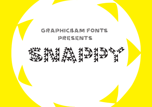 Snappy: A Trendy Display Font for Editorial Design