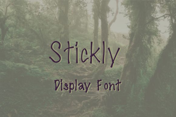 Stickly: A Display Font That Elevates Digital Branding