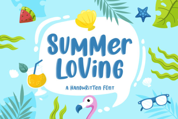 Summer Loving Font for Handmade Creations