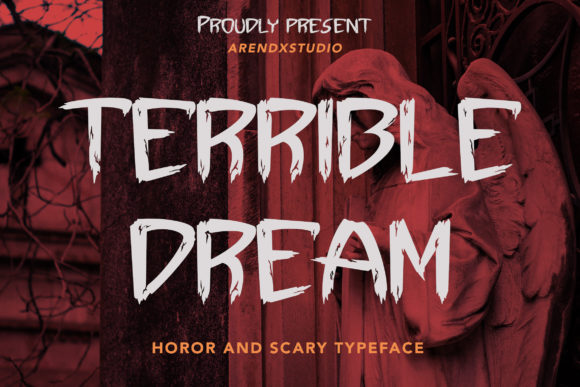 Terrible Dream Font for Handmade Creations